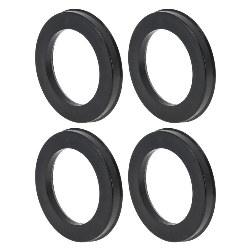VekAuto 931mm to 641mm Car Wheel Hub Centric Rings Black Polycarbonate Wheels Center Shaft Shock Absorbing Hubrings 4 Pcs